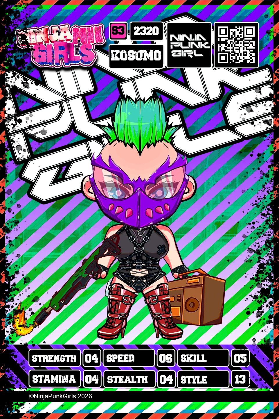 Rebuilt card #2320 Kosumo