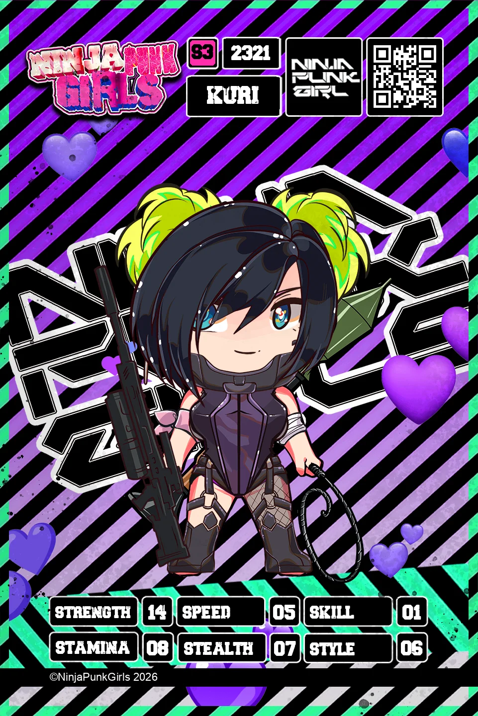 Rebuilt card #2321 Kuri