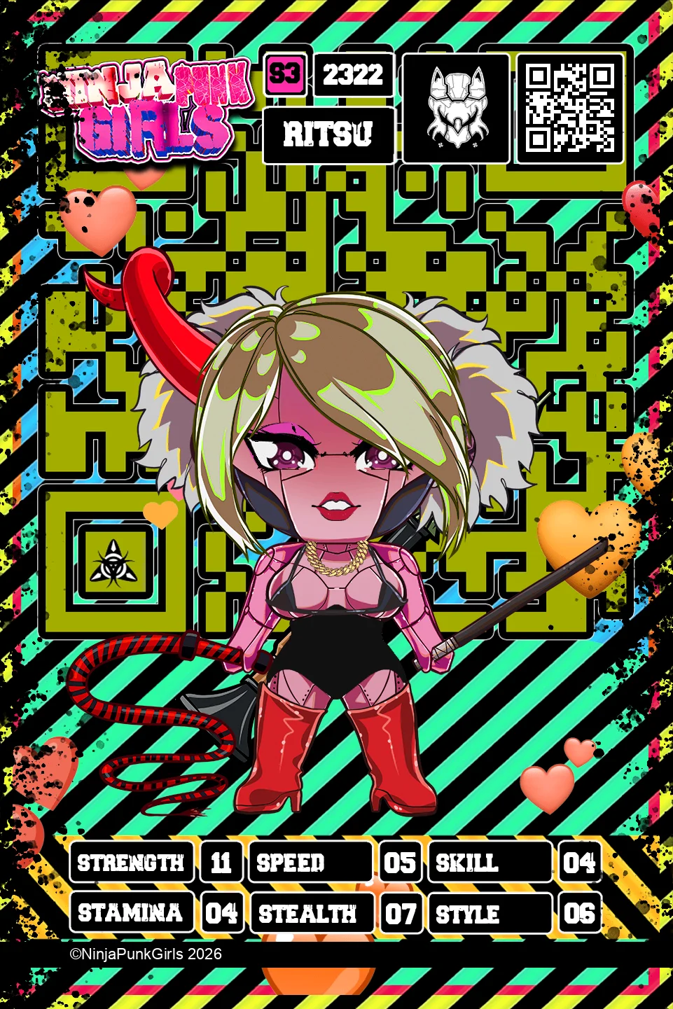 Rebuilt card #2322 Ritsu