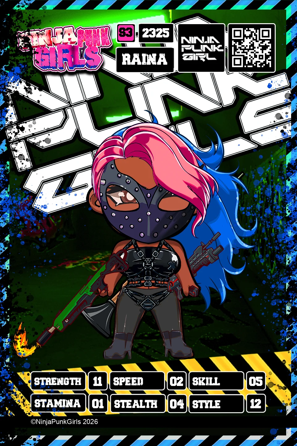 Rebuilt card #2325 Raina
