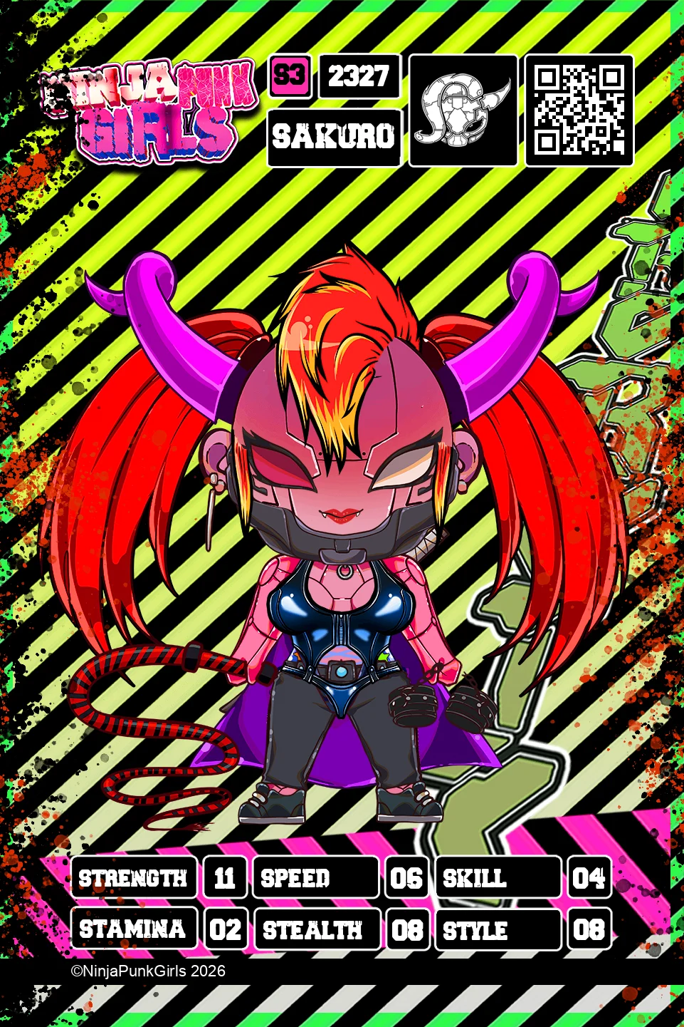 Rebuilt card #2327 Sakuro