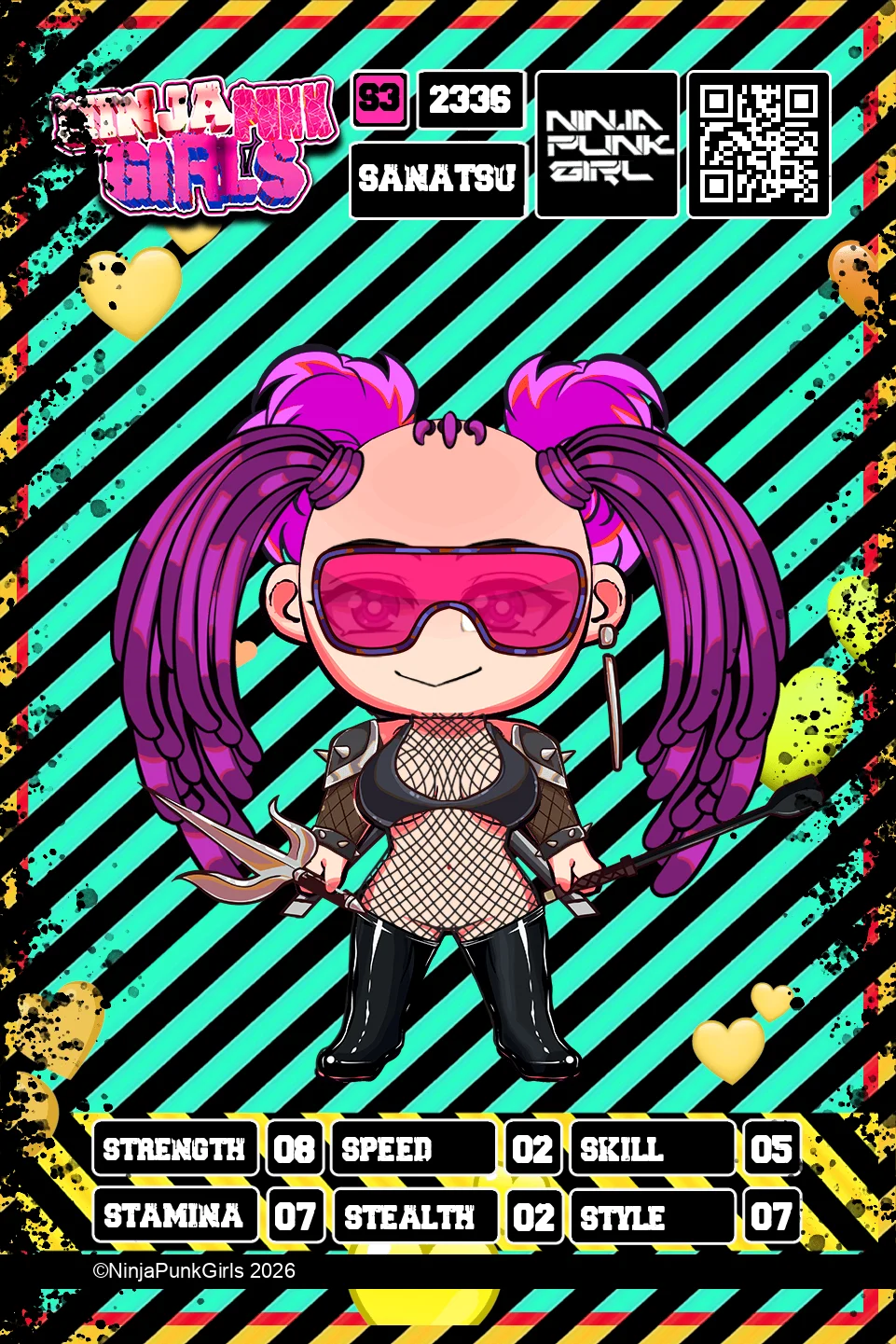 Rebuilt card #2336 Sanatsu