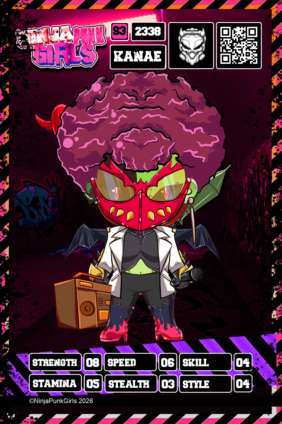 Rebuilt card #2338 Kanae
