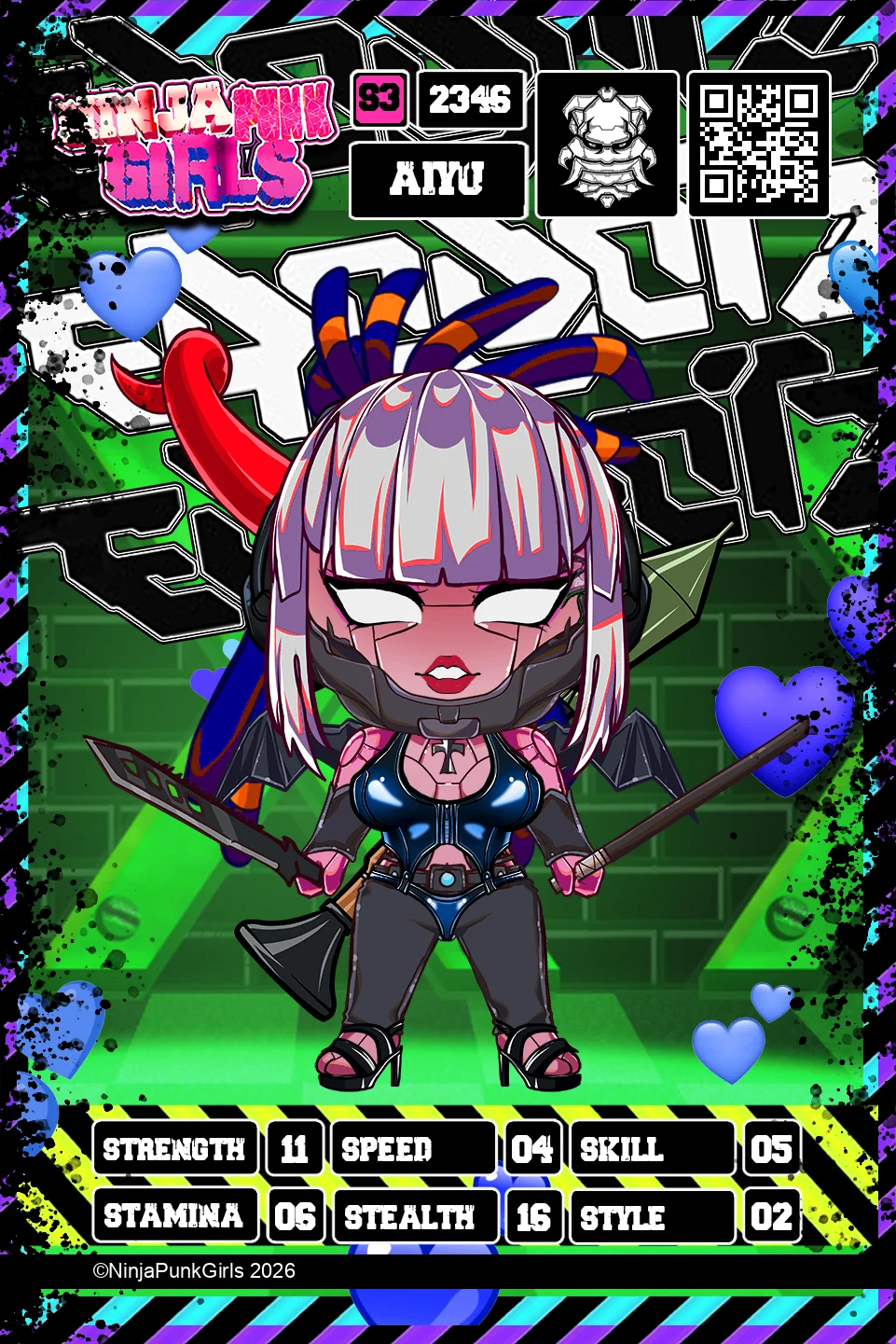 Rebuilt card #2346 Aiyu