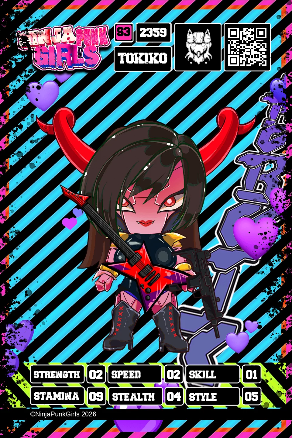 Rebuilt card #2359 Tokiko