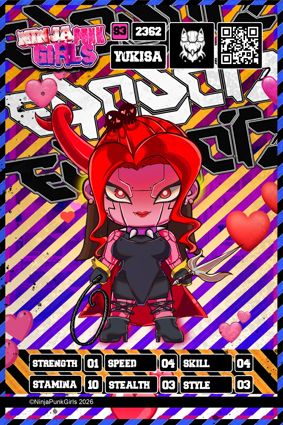 Rebuilt card #2362 Yukisa
