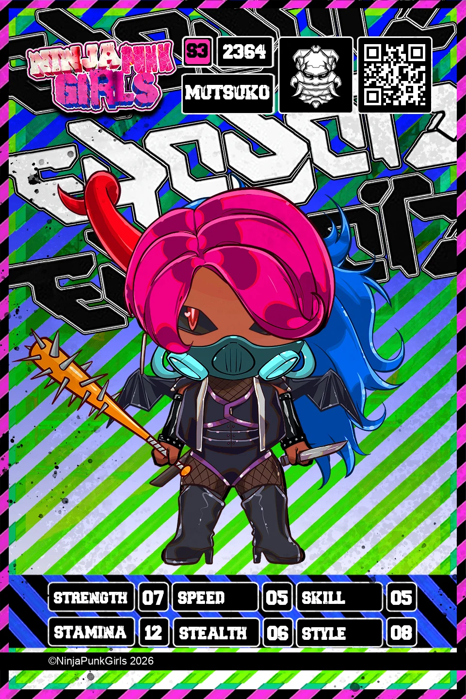 Rebuilt card #2364 Mutsuko