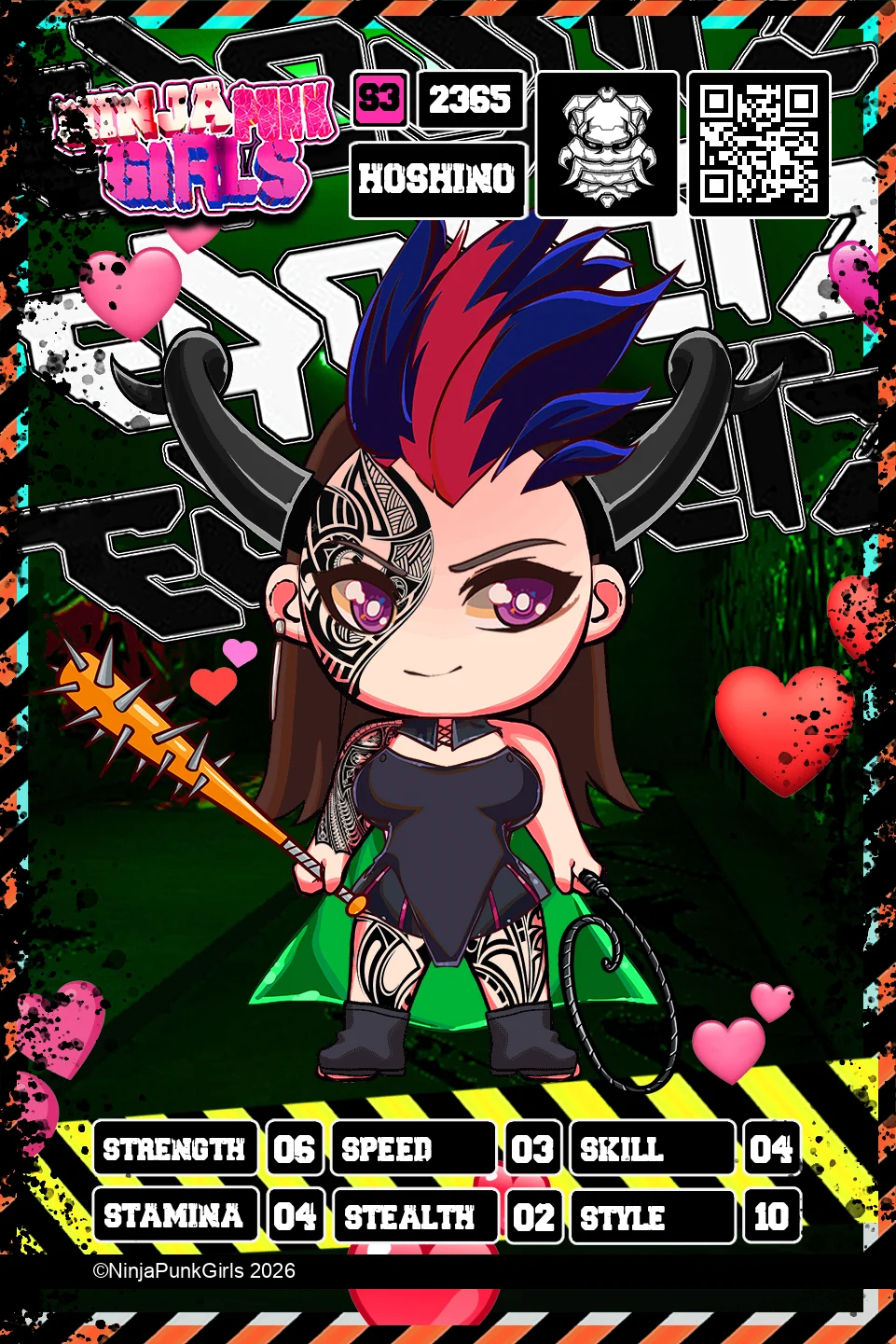 Rebuilt card #2365 Hoshino