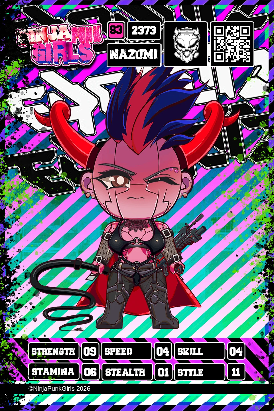 Rebuilt card #2373 Nazumi
