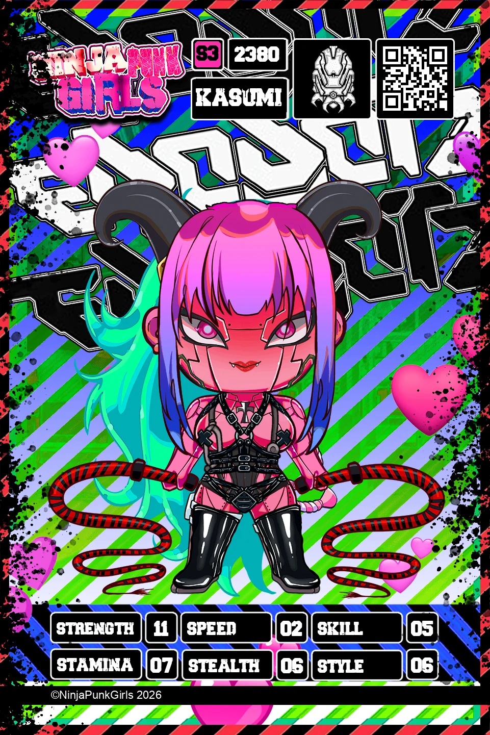 Rebuilt card #2380 Kasumi
