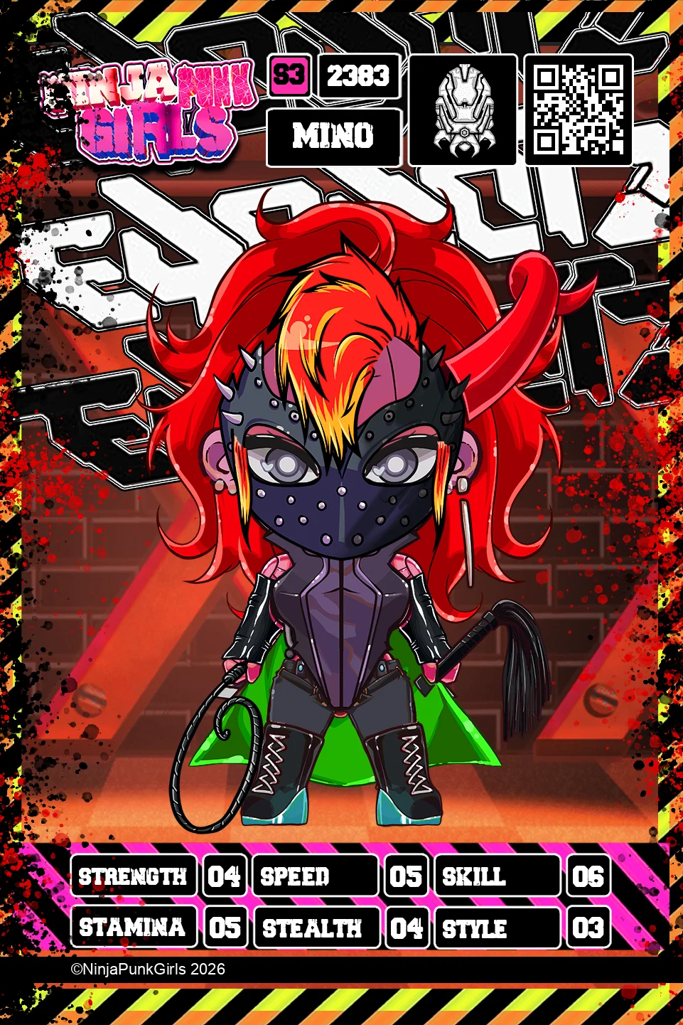 Rebuilt card #2383 Mino