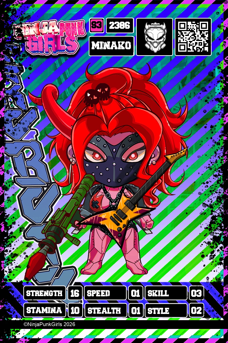 Rebuilt card #2386 Minako
