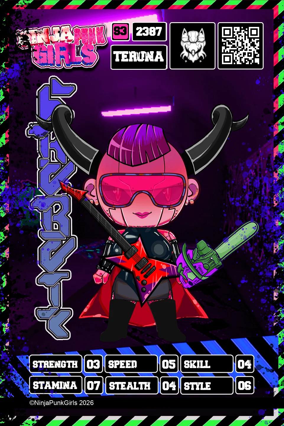 Rebuilt card #2387 Teruna
