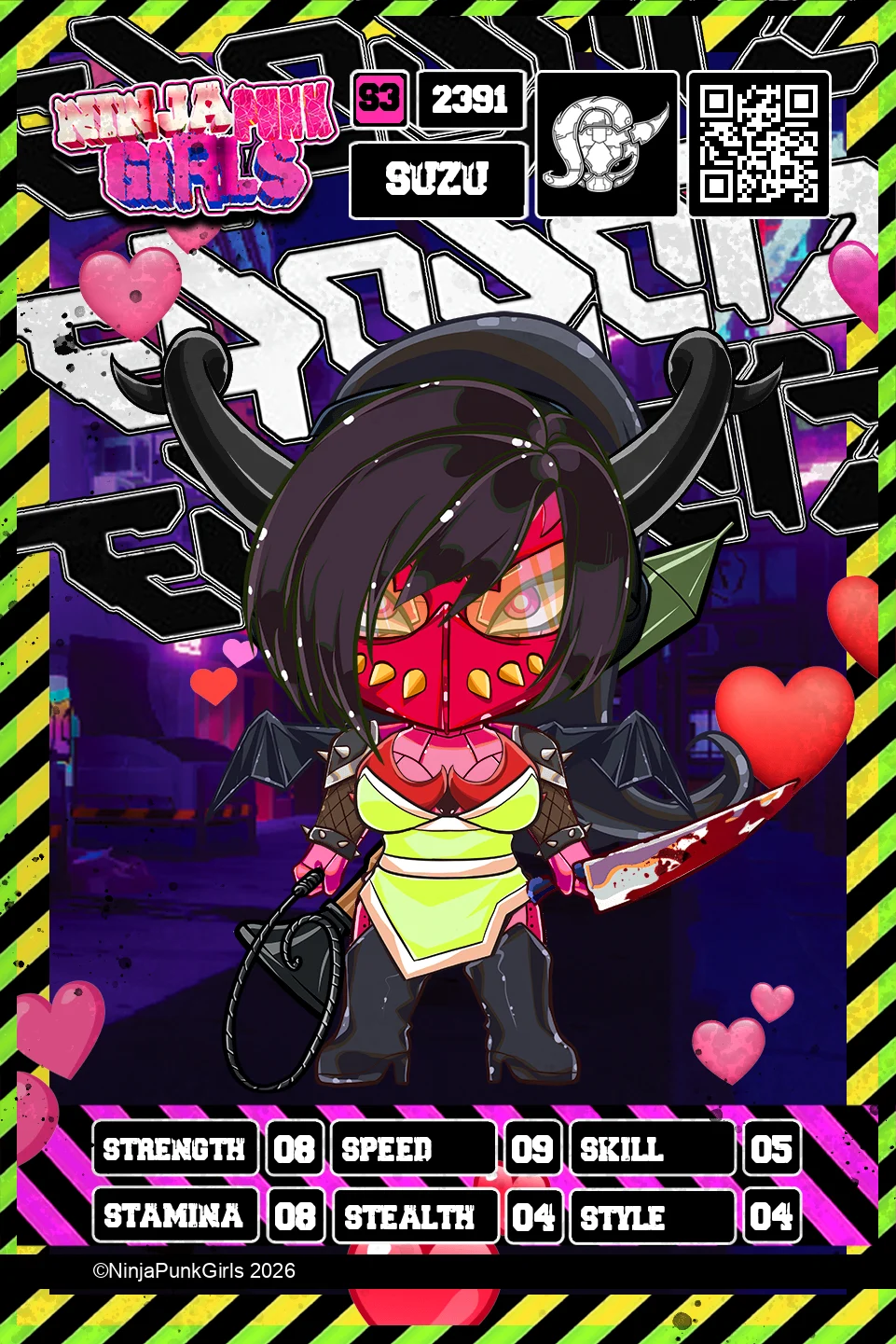 Rebuilt card #2391 Suzu