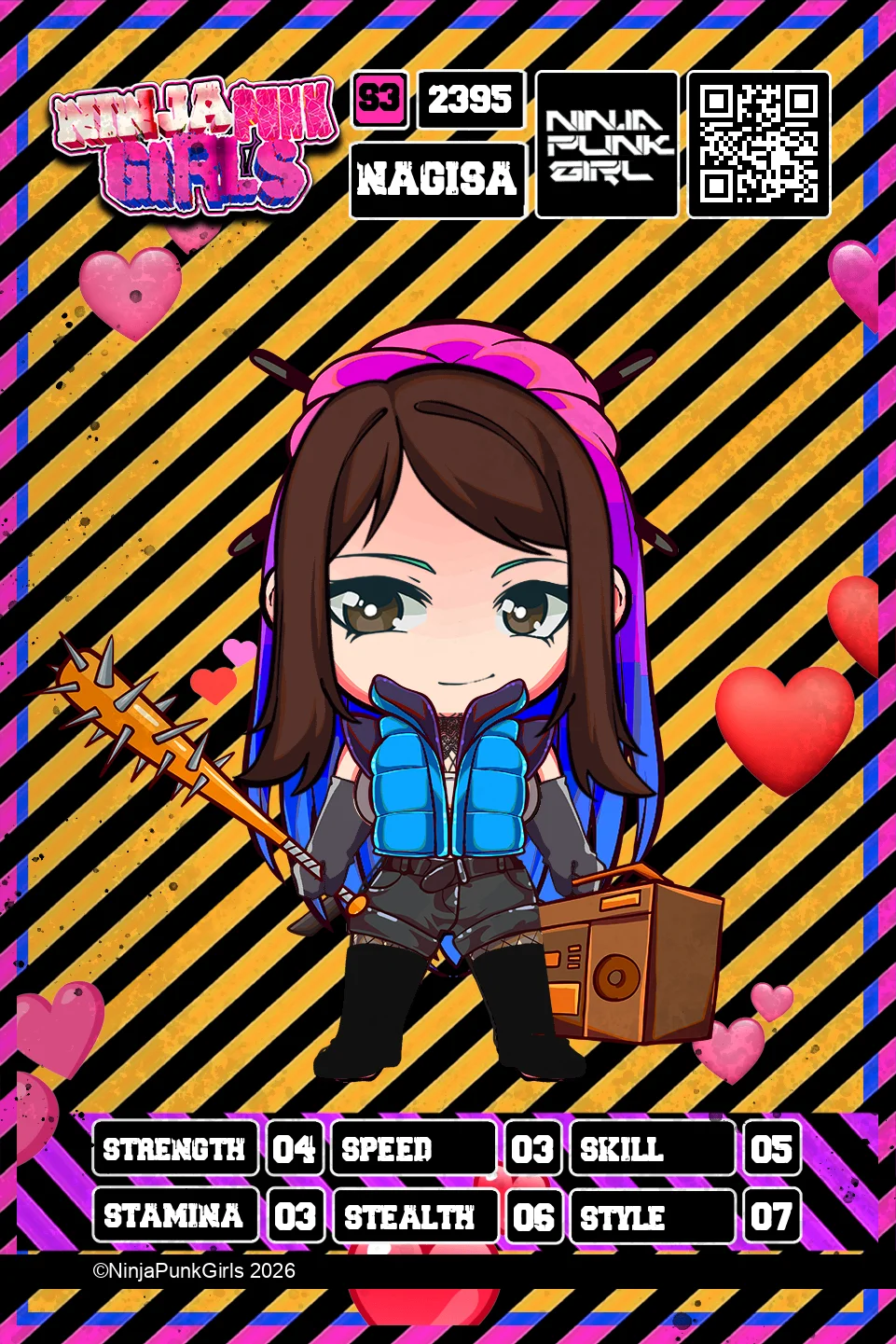 Rebuilt card #2395 Nagisa