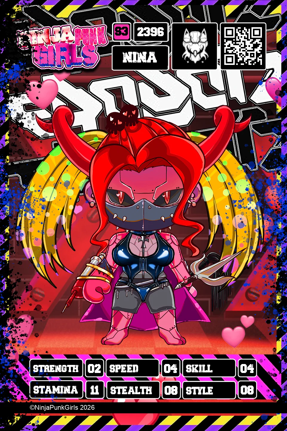 Rebuilt card #2396 Nina