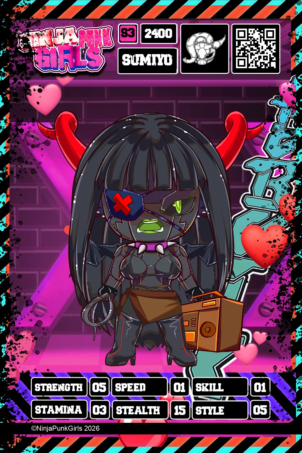 Rebuilt card #2400 Sumiyo