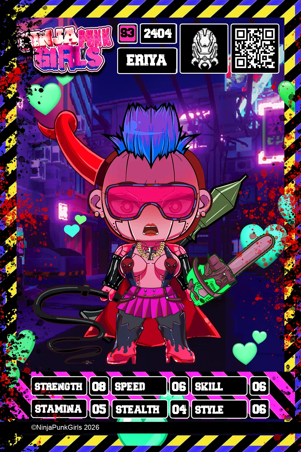Rebuilt card #2404 Eriya