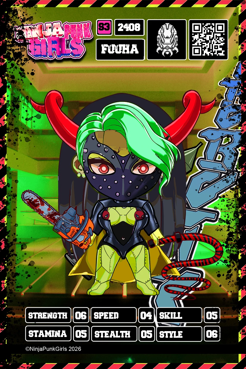 Rebuilt card #2408 Fuuha