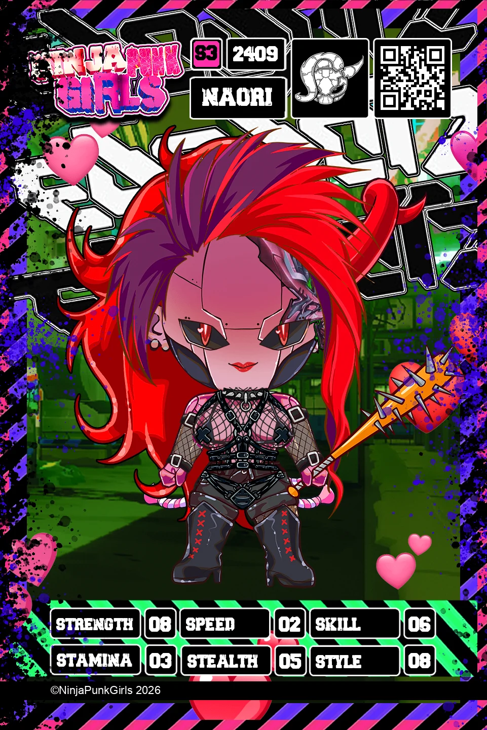 Rebuilt card #2409 Naori