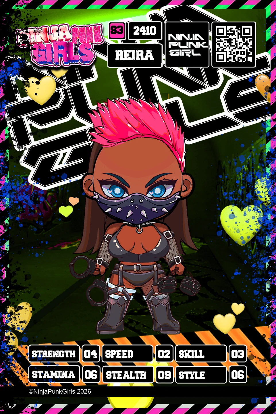 Rebuilt card #2410 Reira