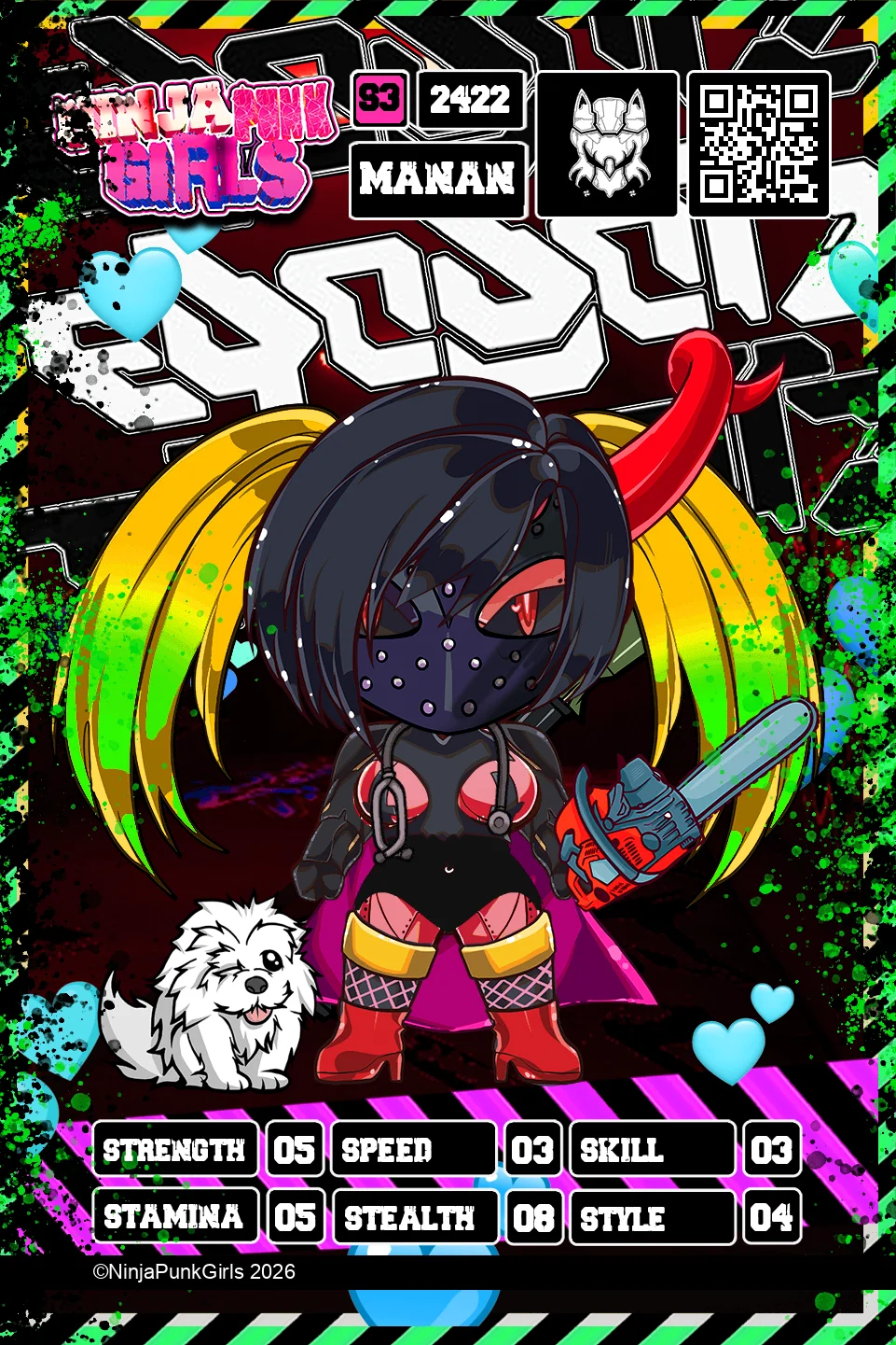 Rebuilt card #2422 Manan