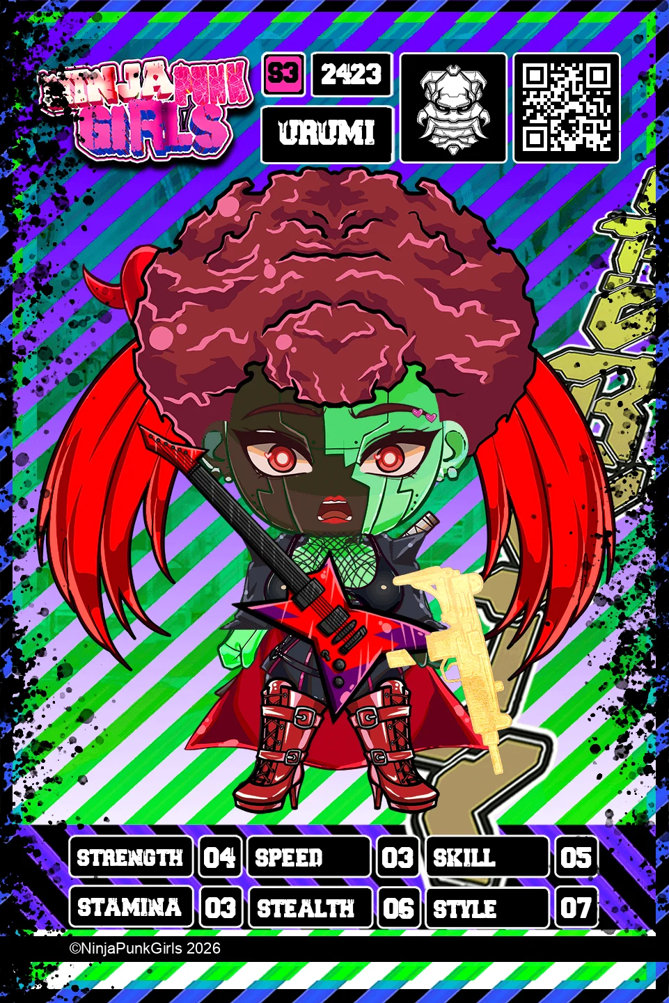 Rebuilt card #2423 Urumi