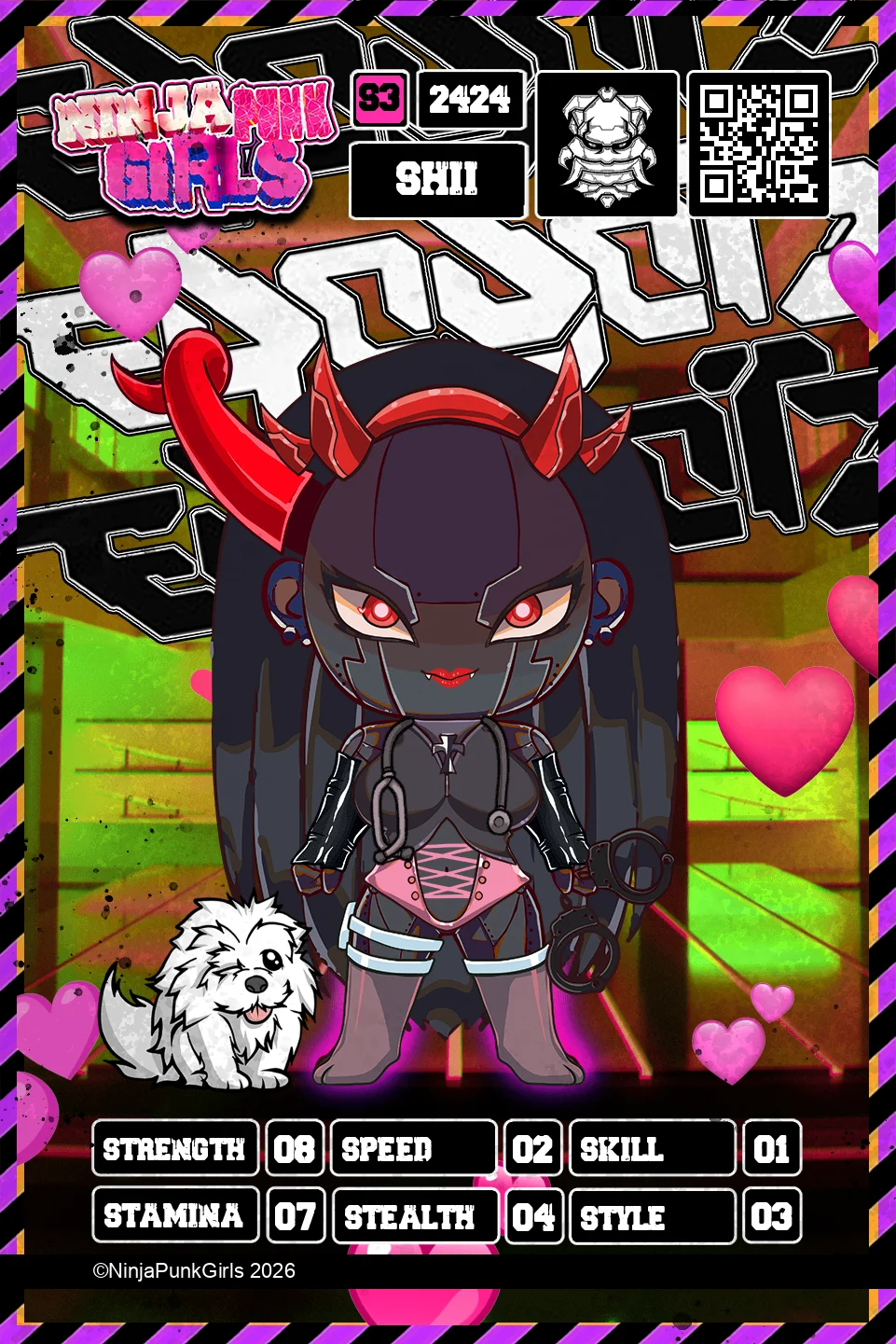 Rebuilt card #2424 Shii