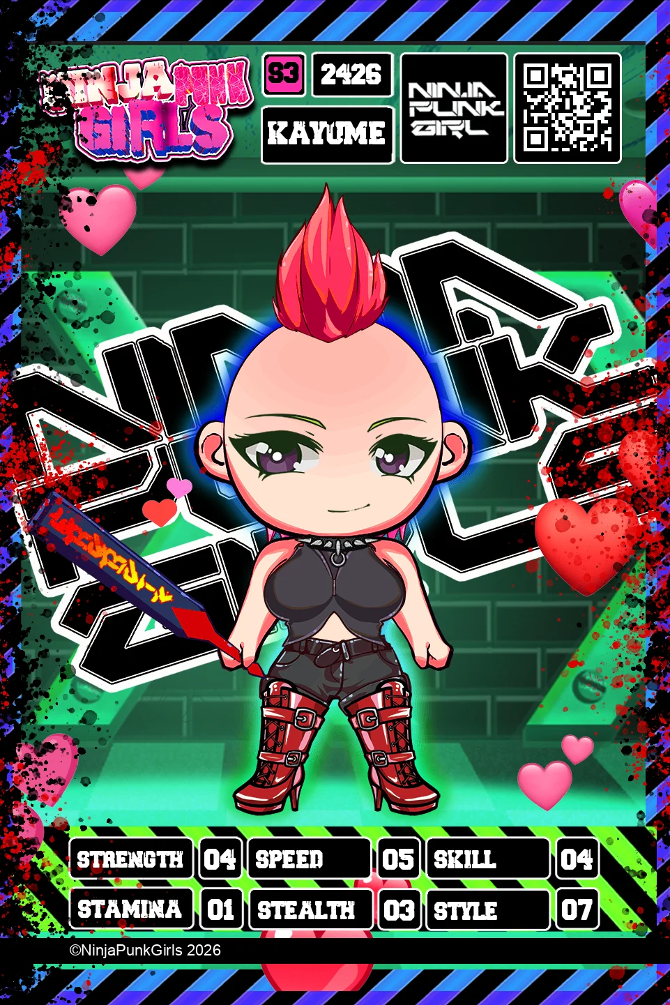 Rebuilt card #2426 Kayume
