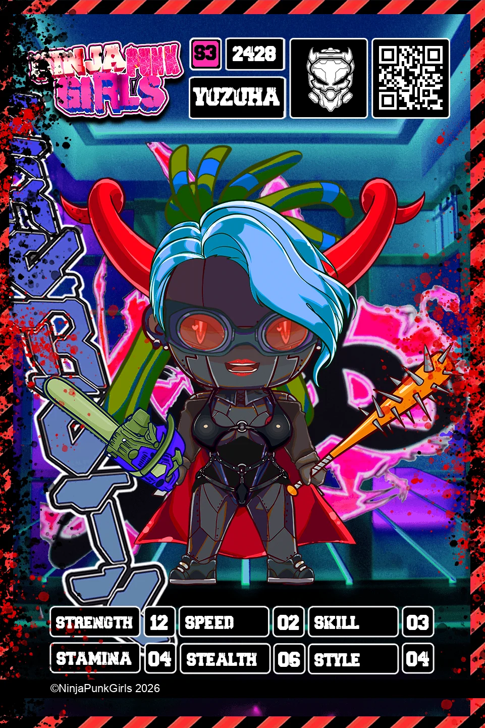 Rebuilt card #2428 Yuzuha