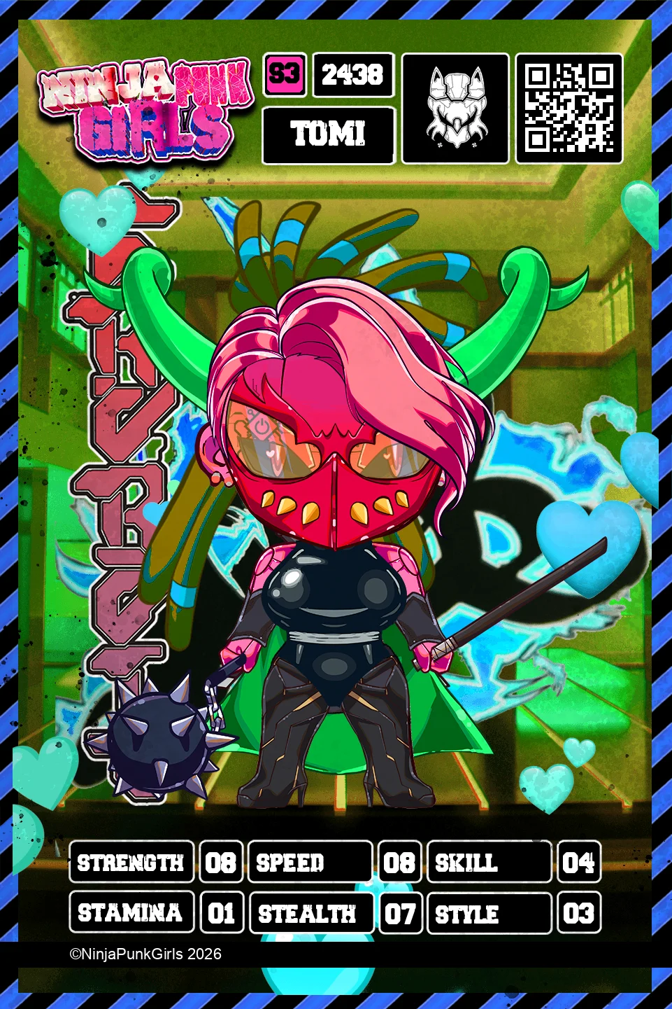 Rebuilt card #2438 Tomi