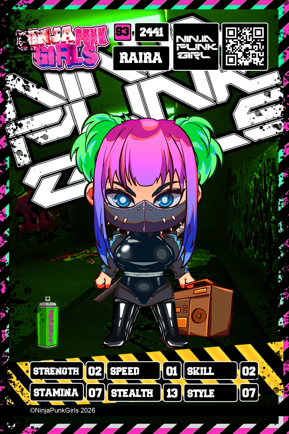 Rebuilt card #2441 Raira