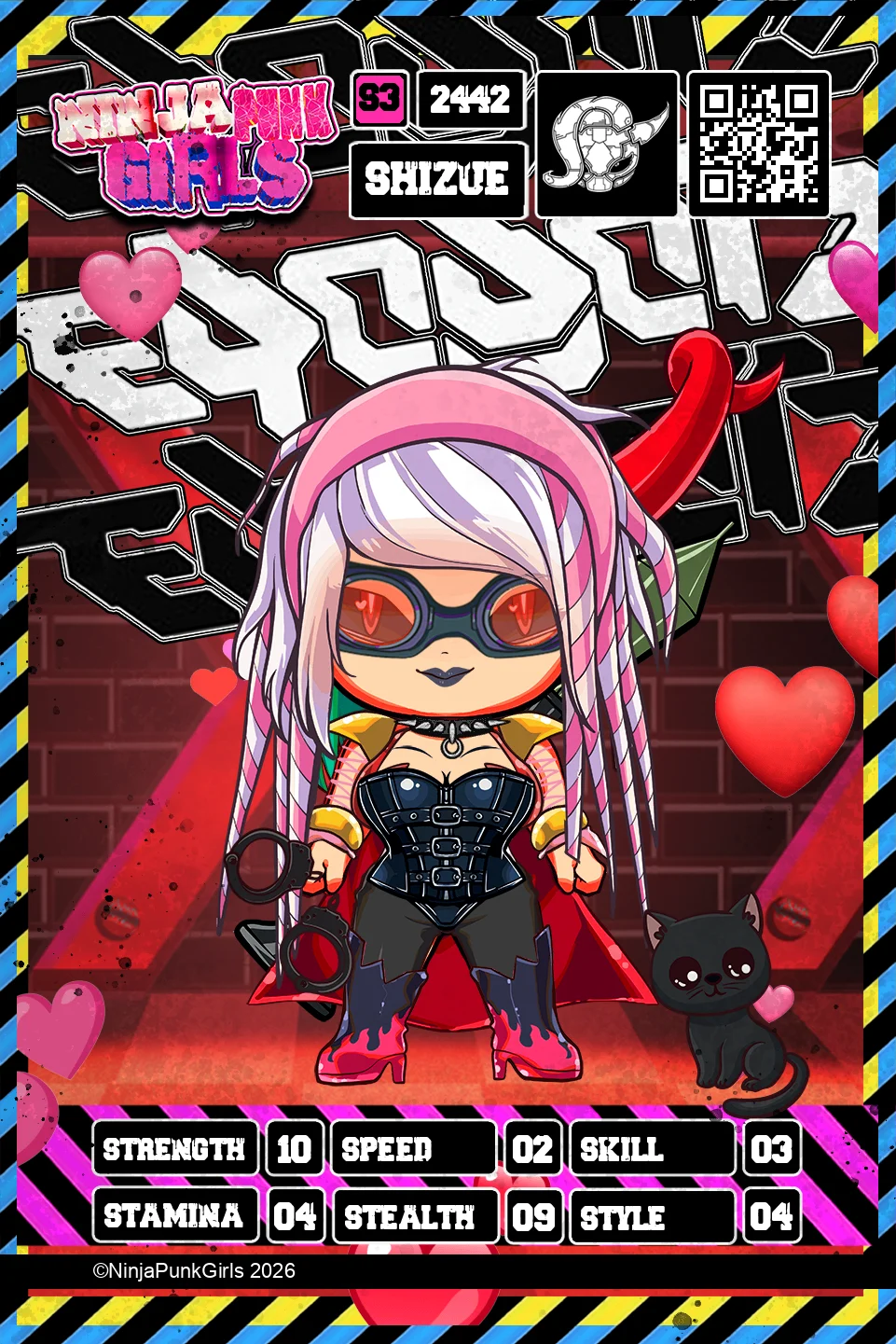 Rebuilt card #2442 Shizue
