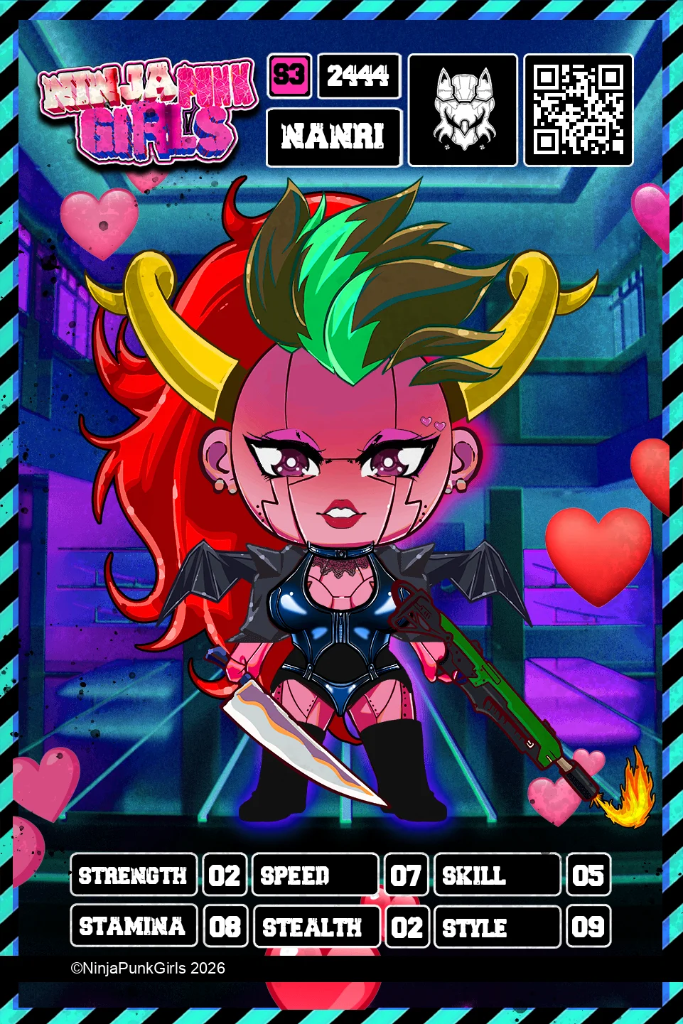 Rebuilt card #2444 Nanri