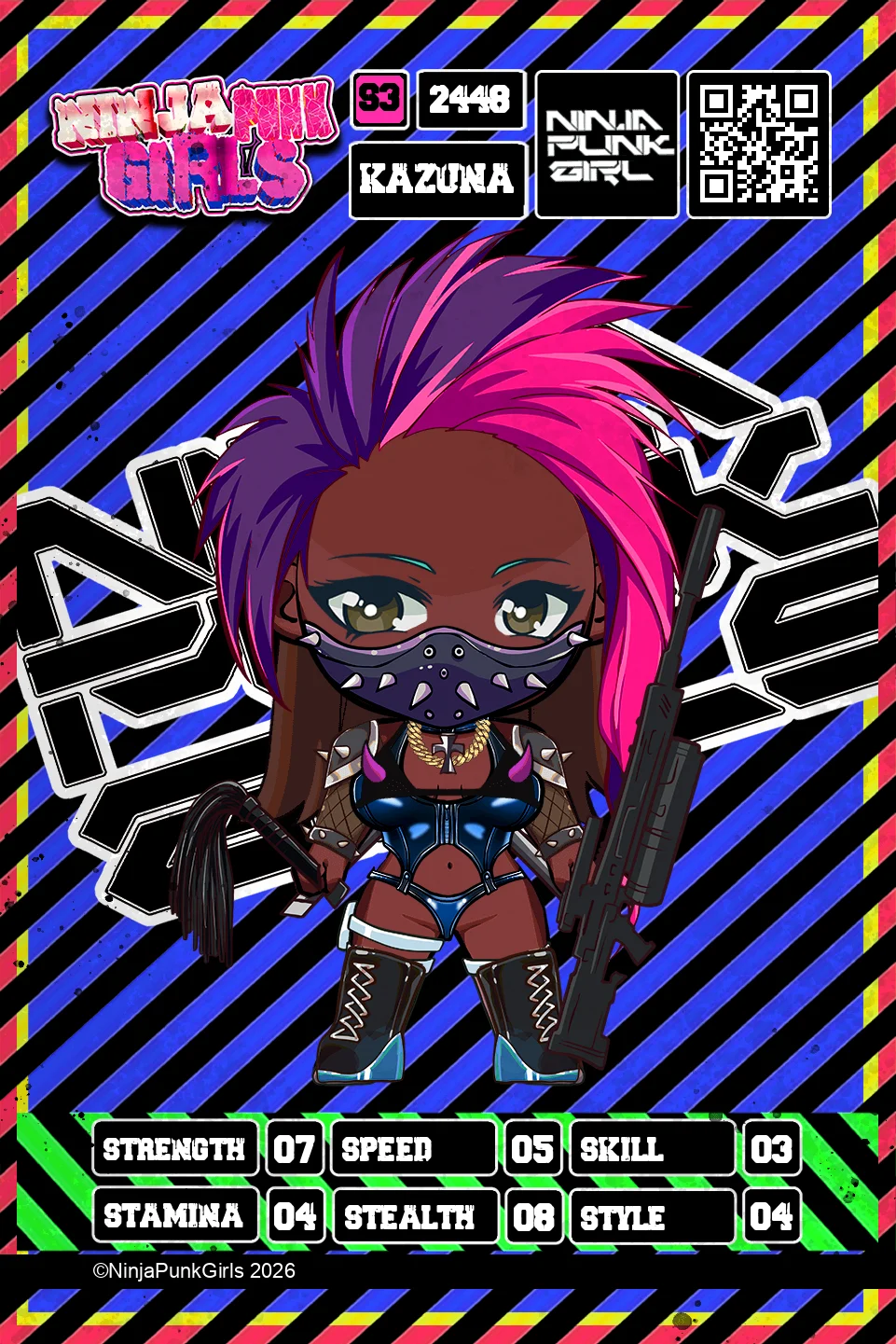 Rebuilt card #2448 Kazuna