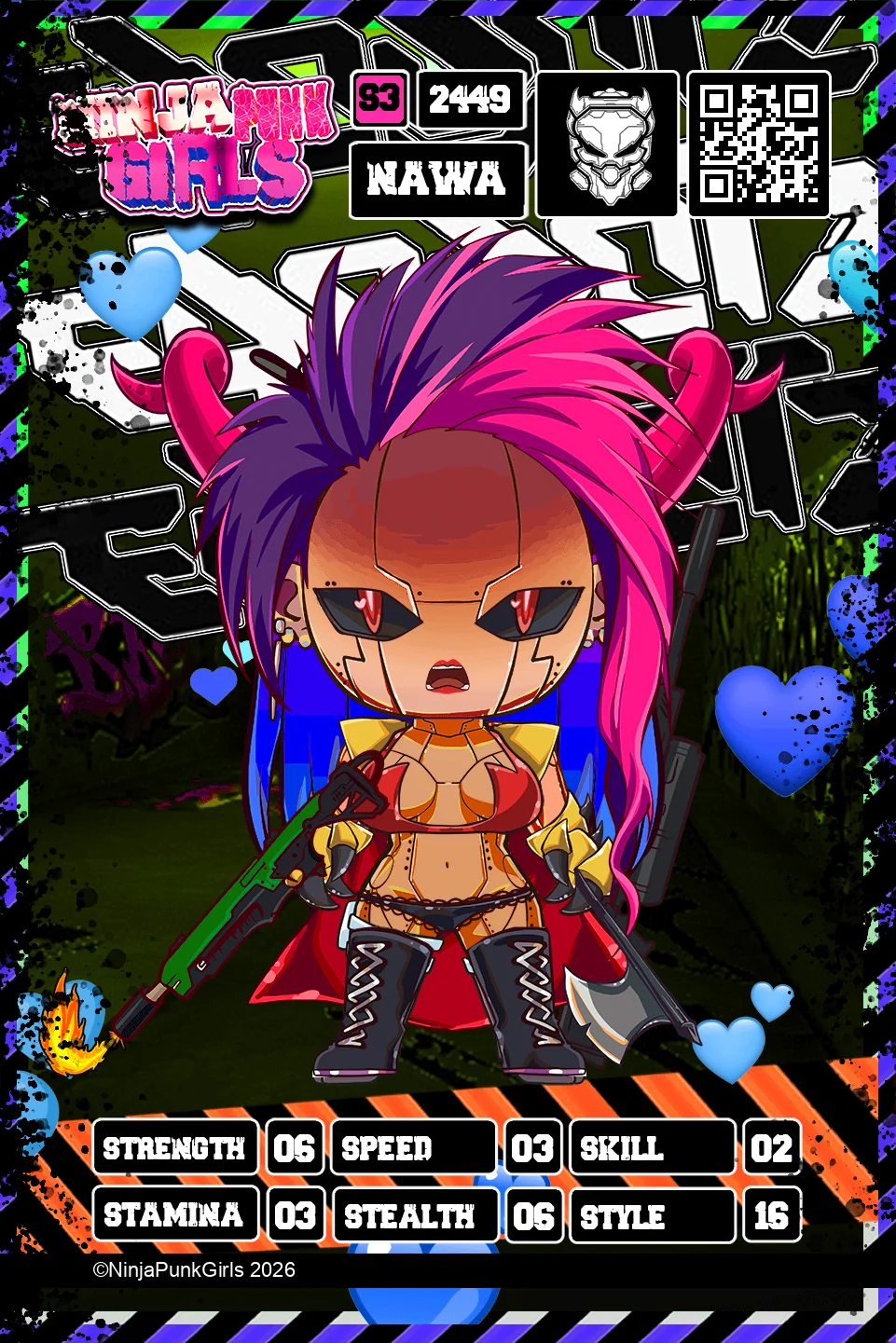 Rebuilt card #2449 Nawa