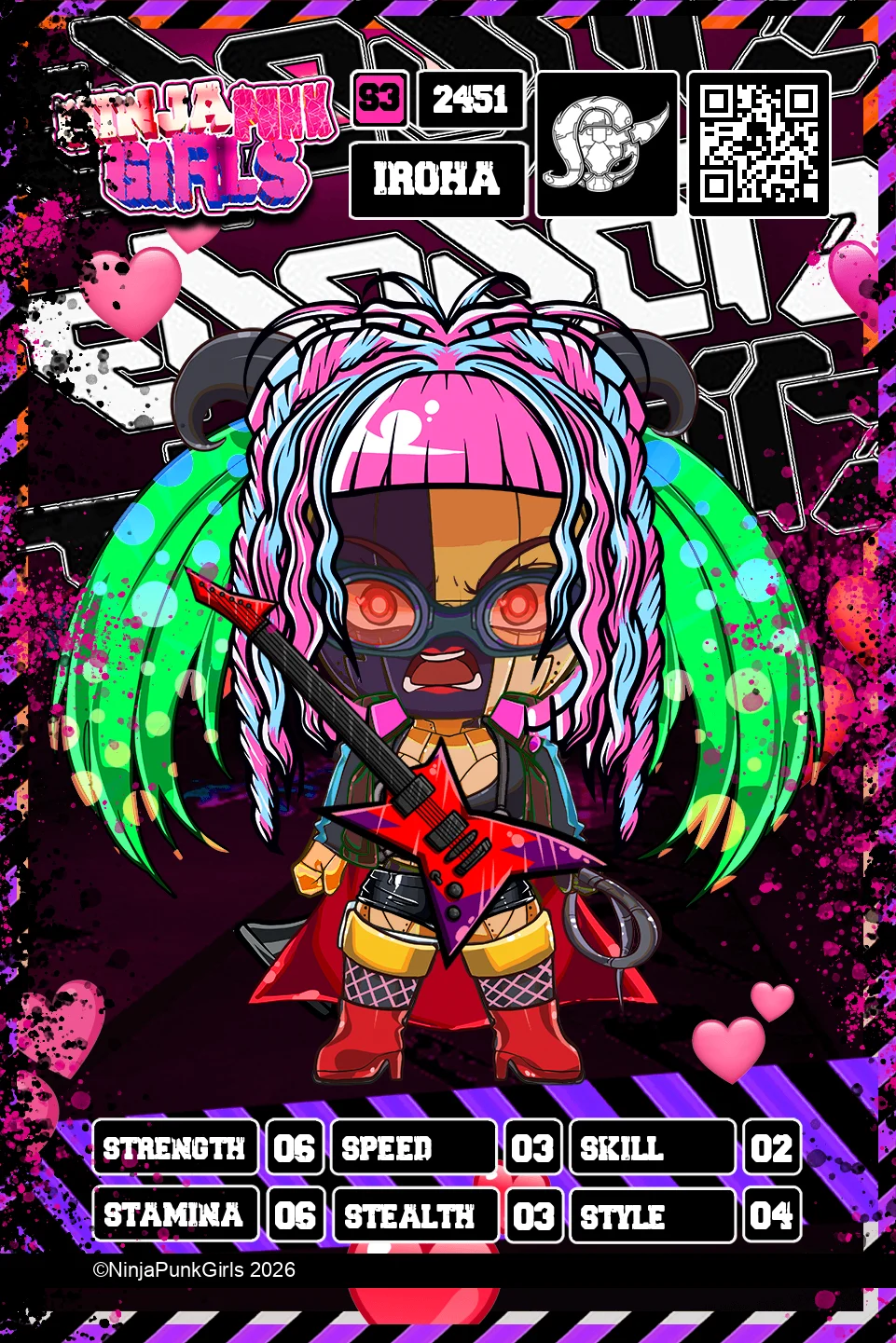 Rebuilt card #2451 Iroha
