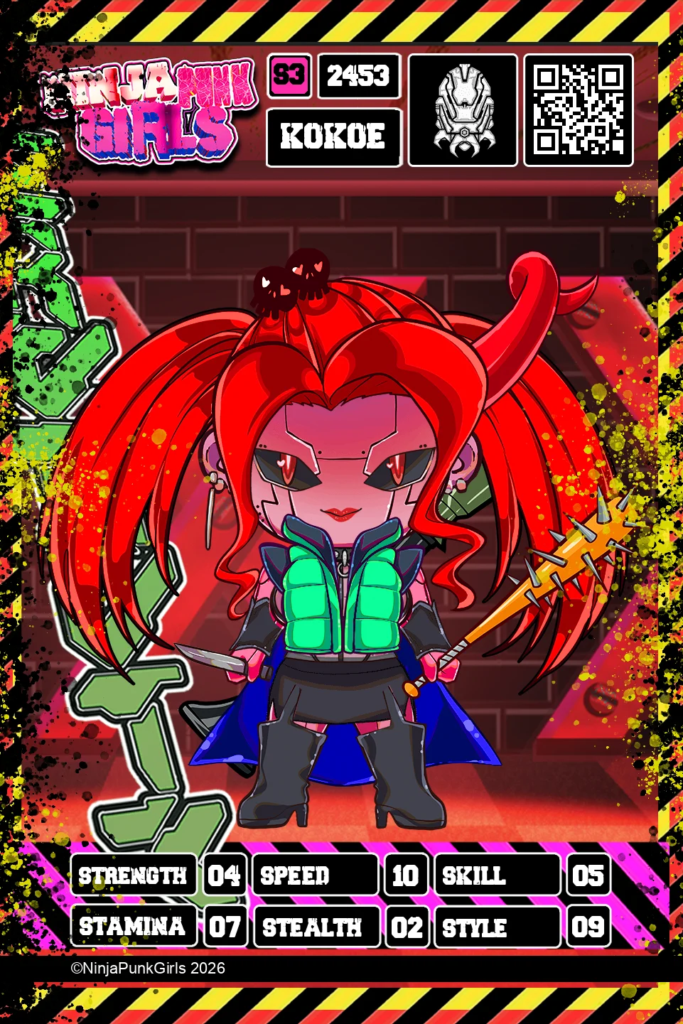 Rebuilt card #2453 Kokoe
