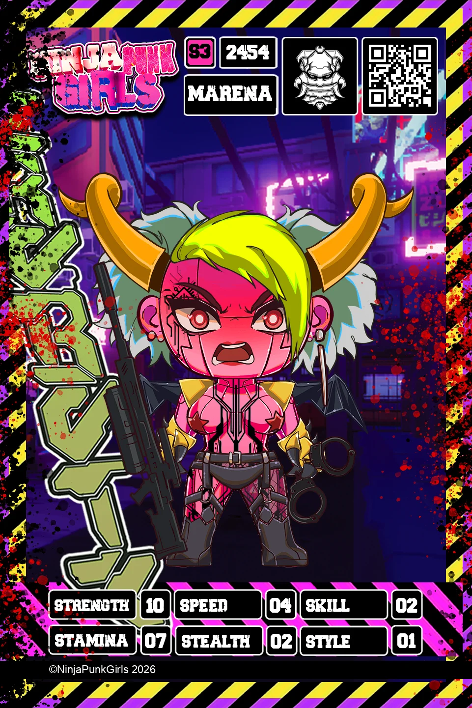 Rebuilt card #2454 Marena