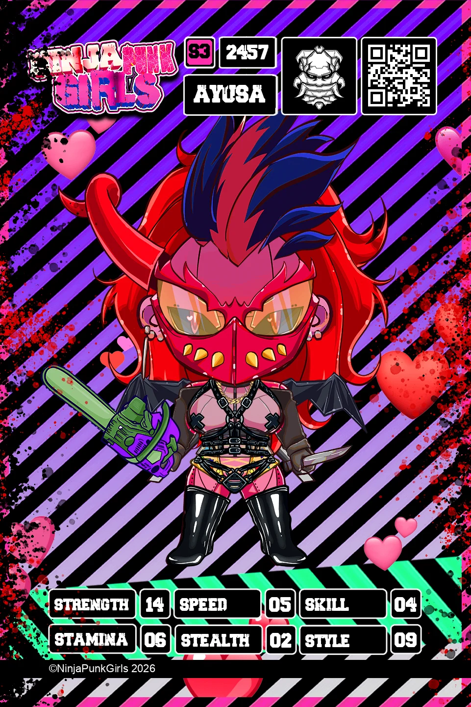 Rebuilt card #2457 Ayusa