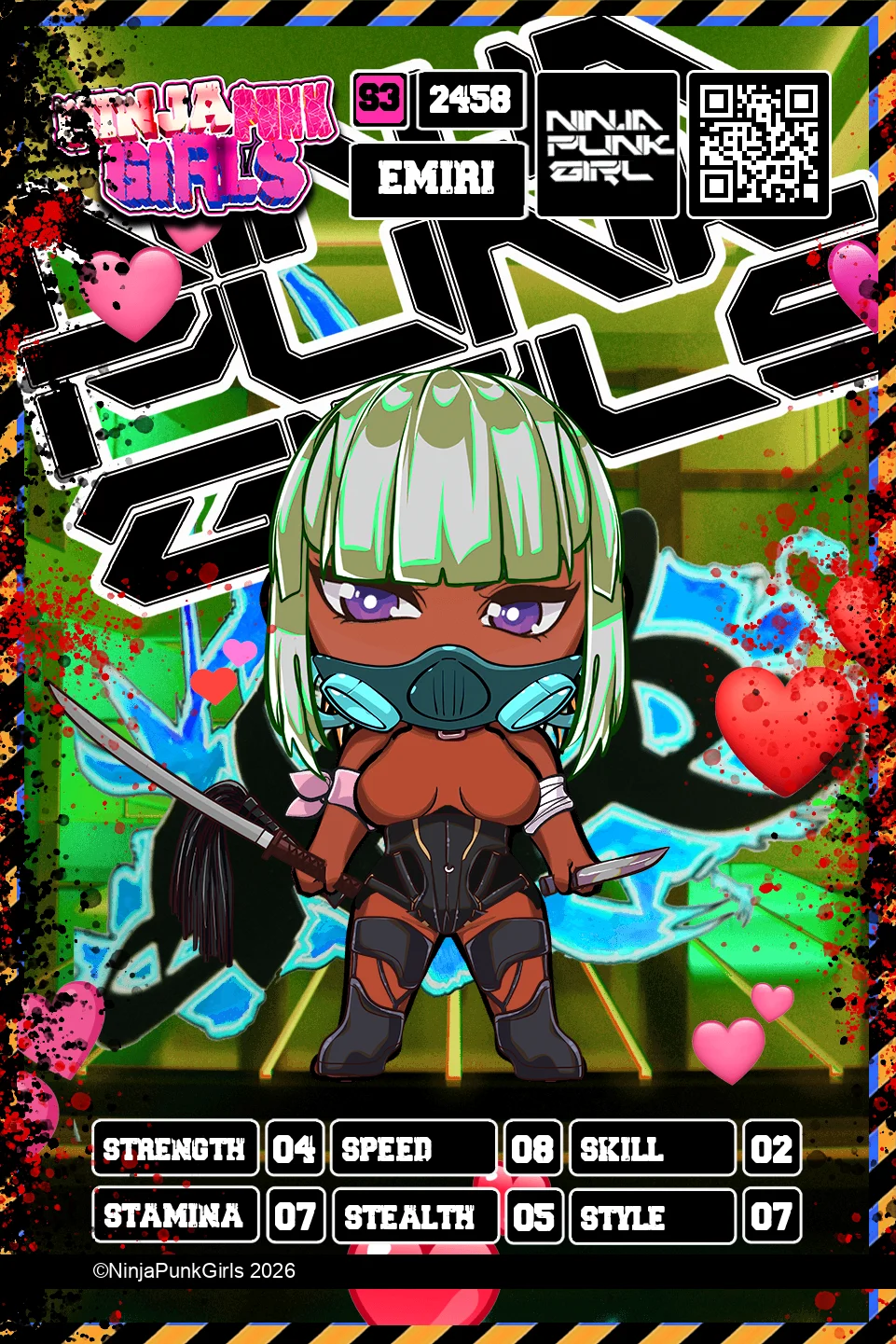 Rebuilt card #2458 Emiri