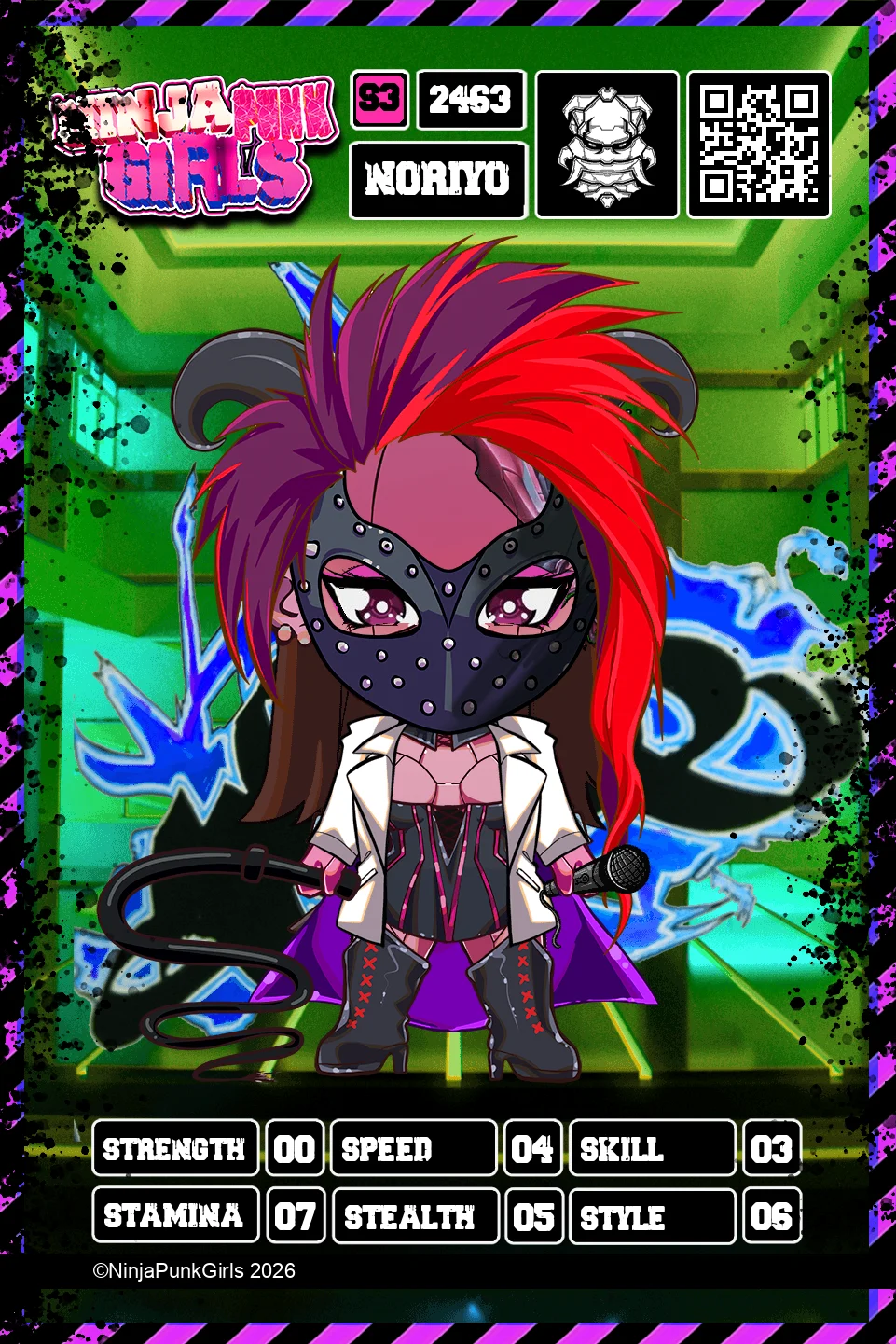 Rebuilt card #2463 Noriyo