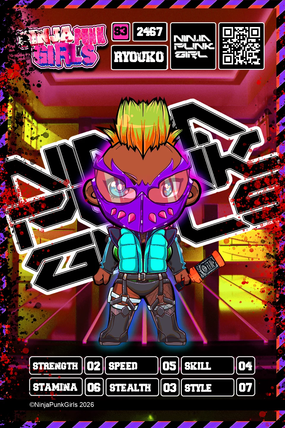 Rebuilt card #2467 Ryouko
