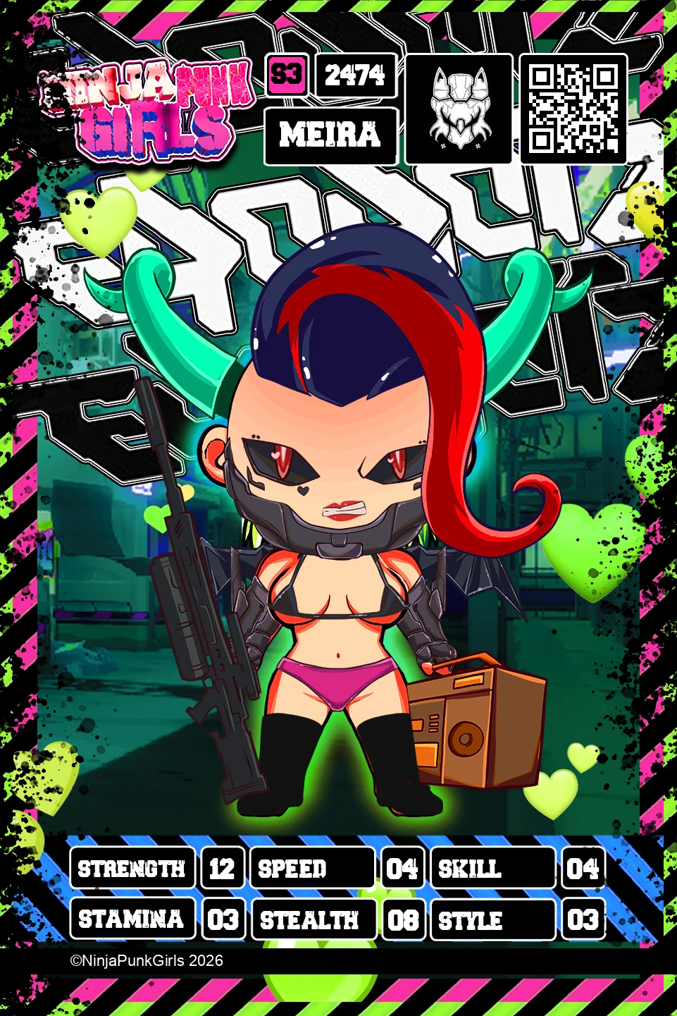 Rebuilt card #2474 Meira