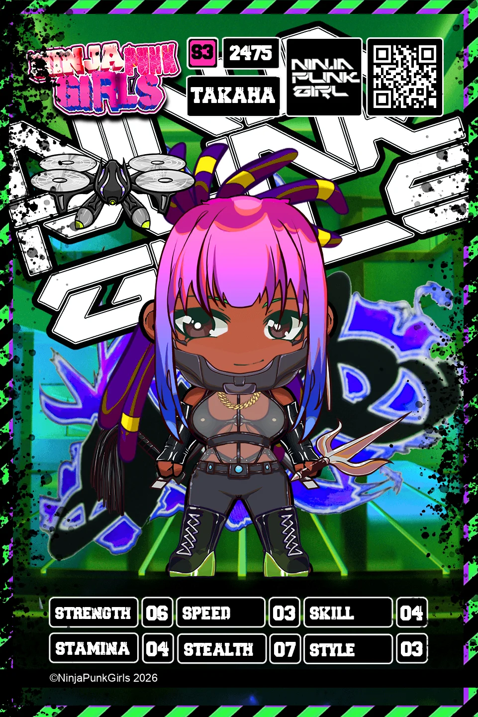 Rebuilt card #2475 Takaha