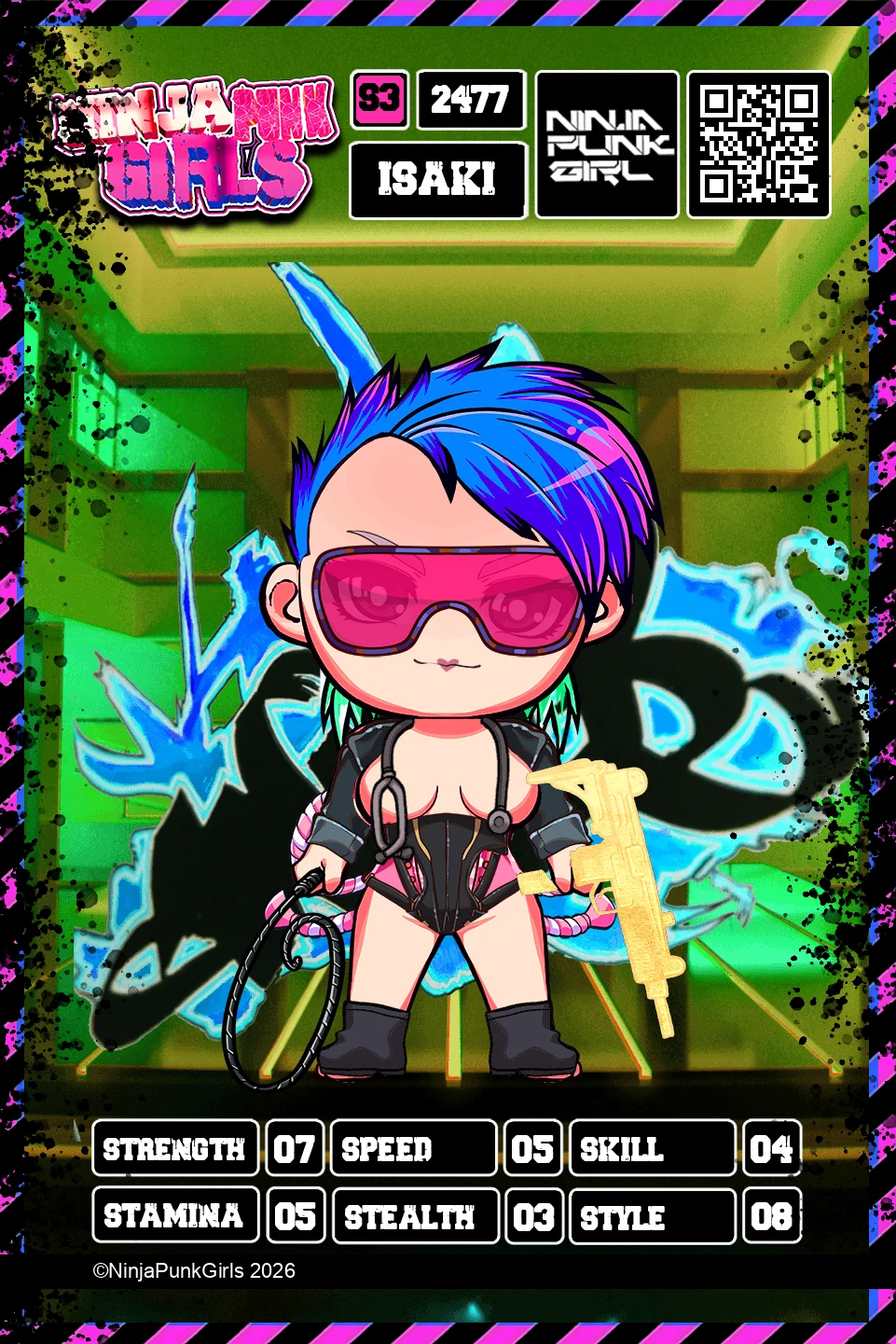 Rebuilt card #2477 Isaki