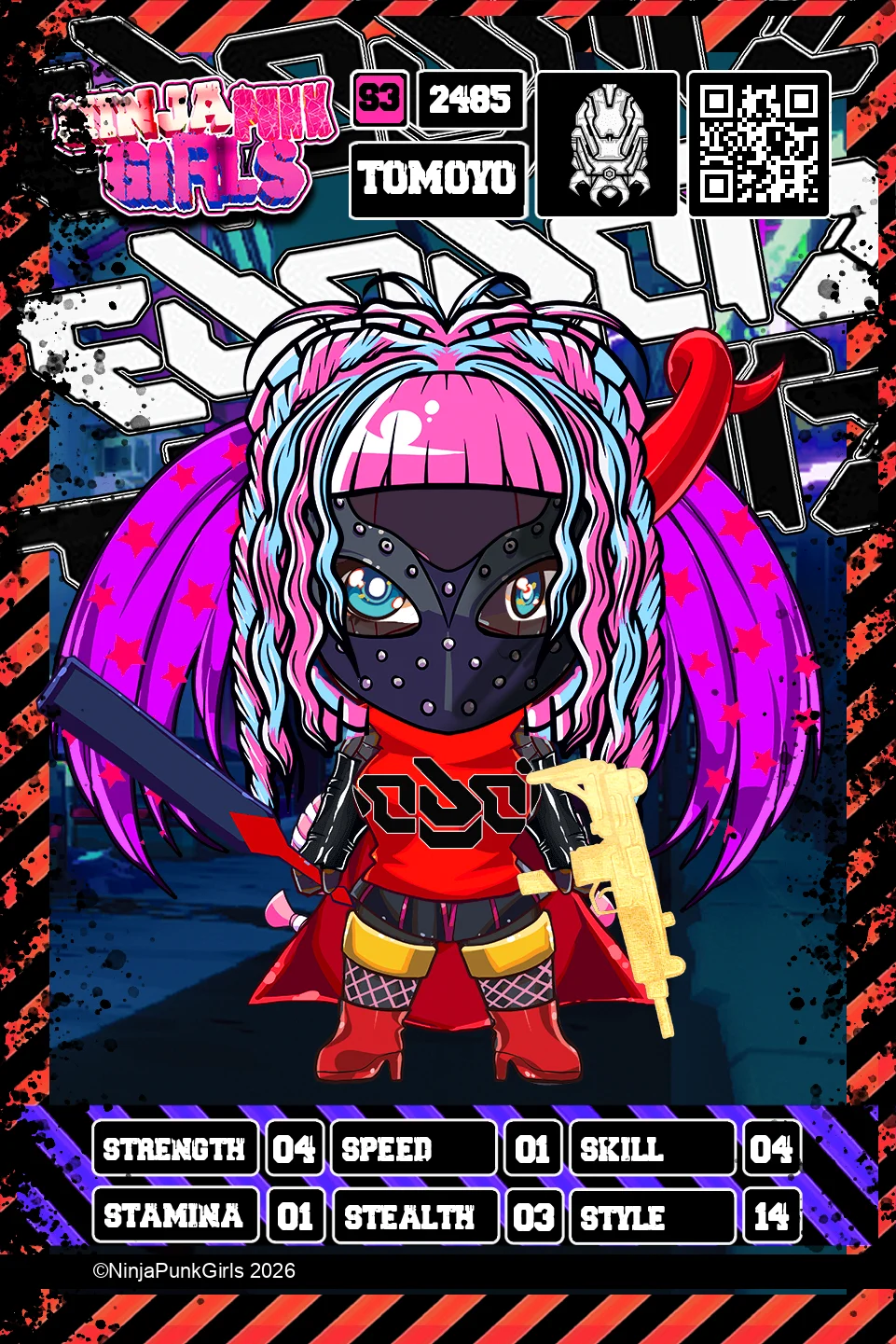 Rebuilt card #2485 Tomoyo