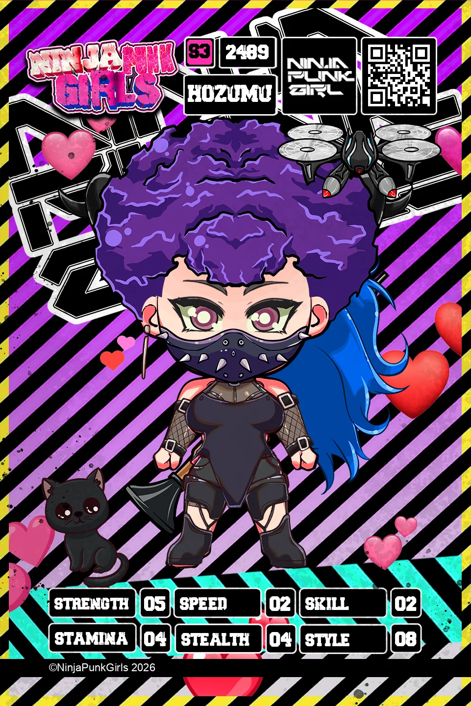 Rebuilt card #2489 Hozumu