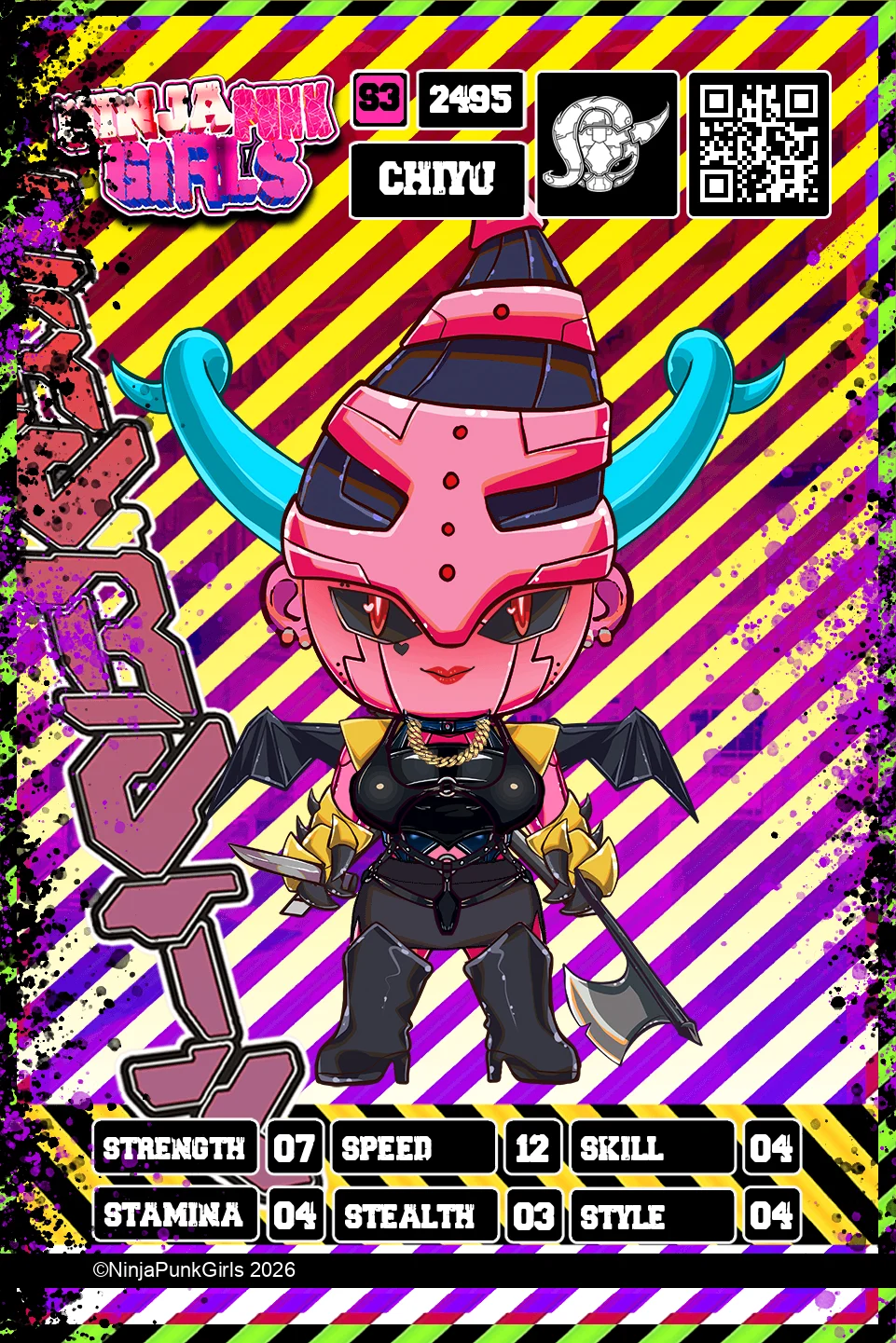 Rebuilt card #2495 Chiyu