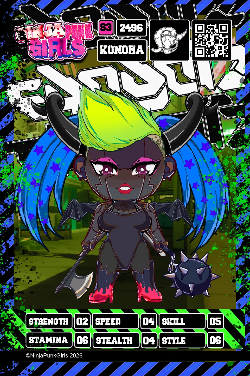 Rebuilt card #2496 Konoha